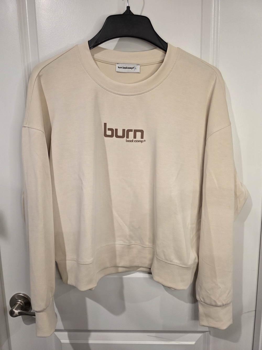 Burn Boot Camp Logo Sweatshirt - Relaxed Crewneck